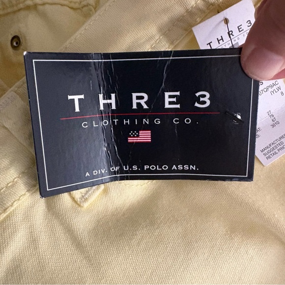 Vibrant Yellow Capris Womens Size 8 new - Picture 6 of 10